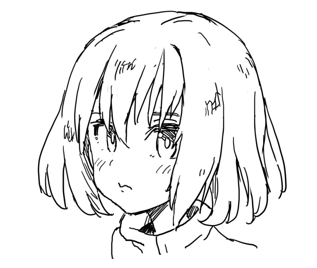 目隠れ イラスト 書き方